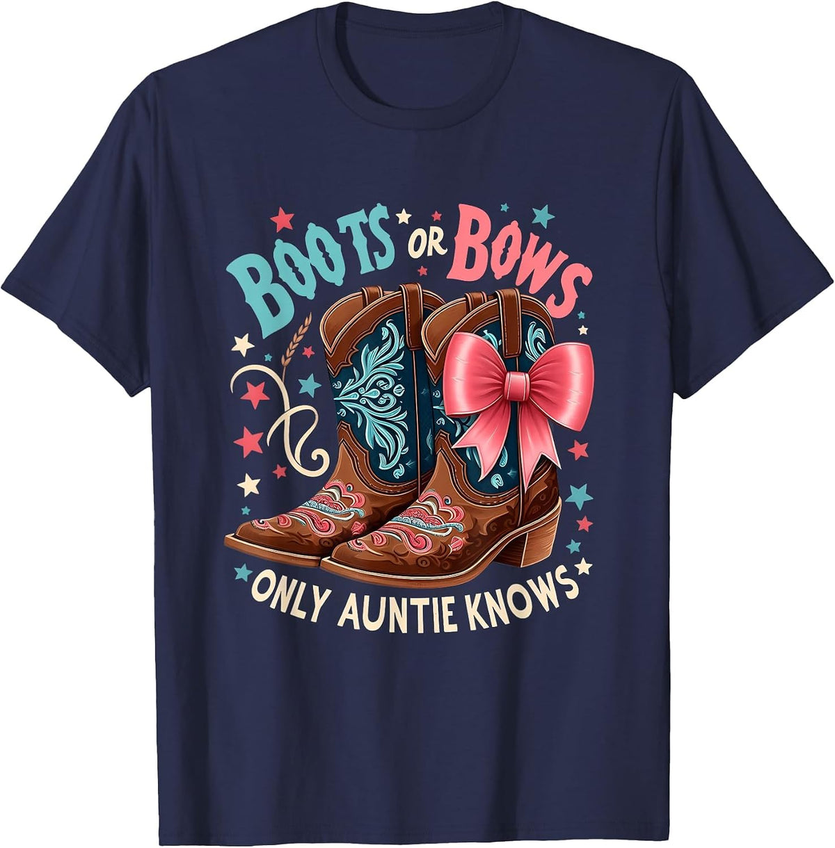 Announcement T-Shirt - Navy Blue