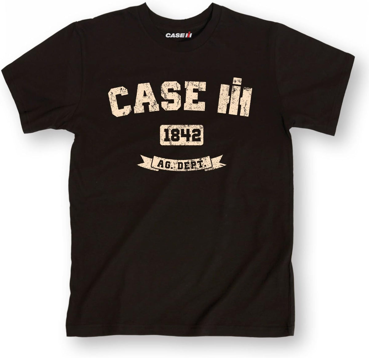 Case IH 1842 - Men's Short Sleeve Graphic T-Shirt - Black