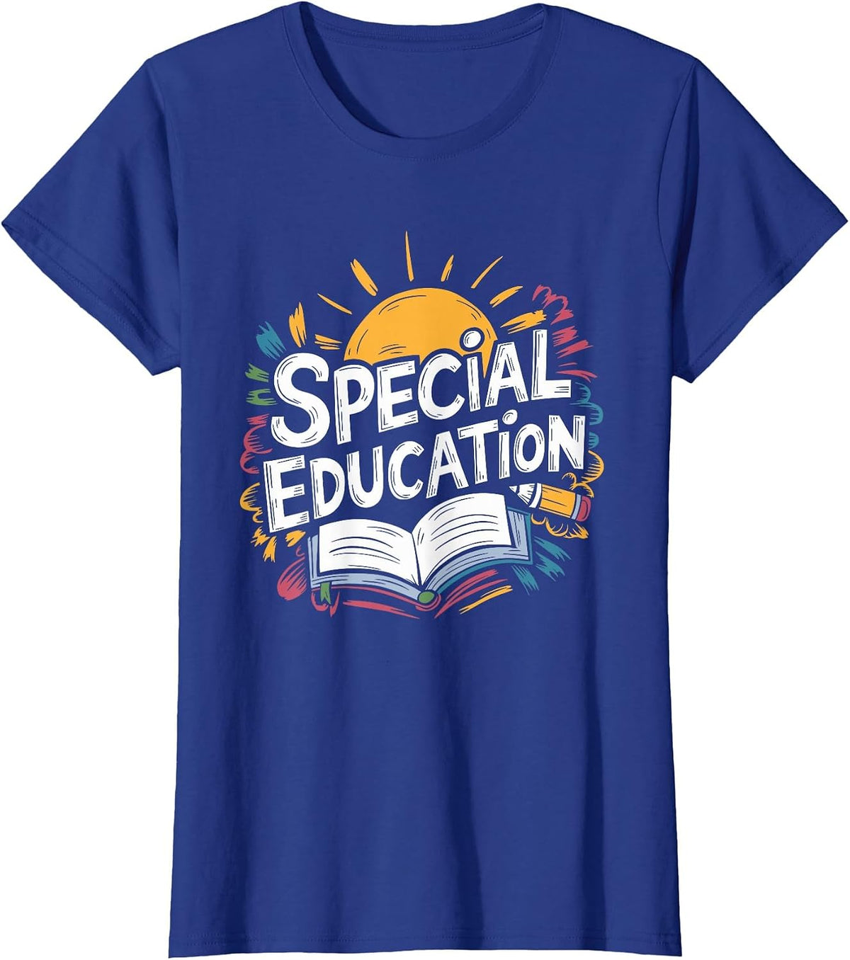 Sped Teacher Special Education Teacher, Special Educator T-Shirt - Royal Blue