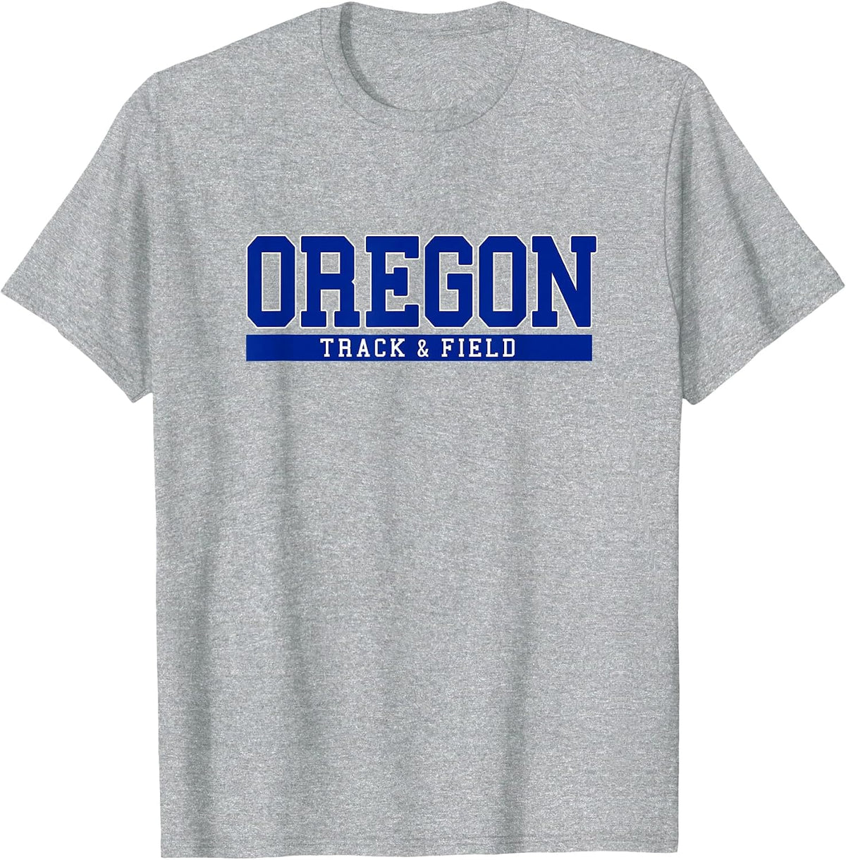Oregon Track & Field T-Shirt - Heather Grey