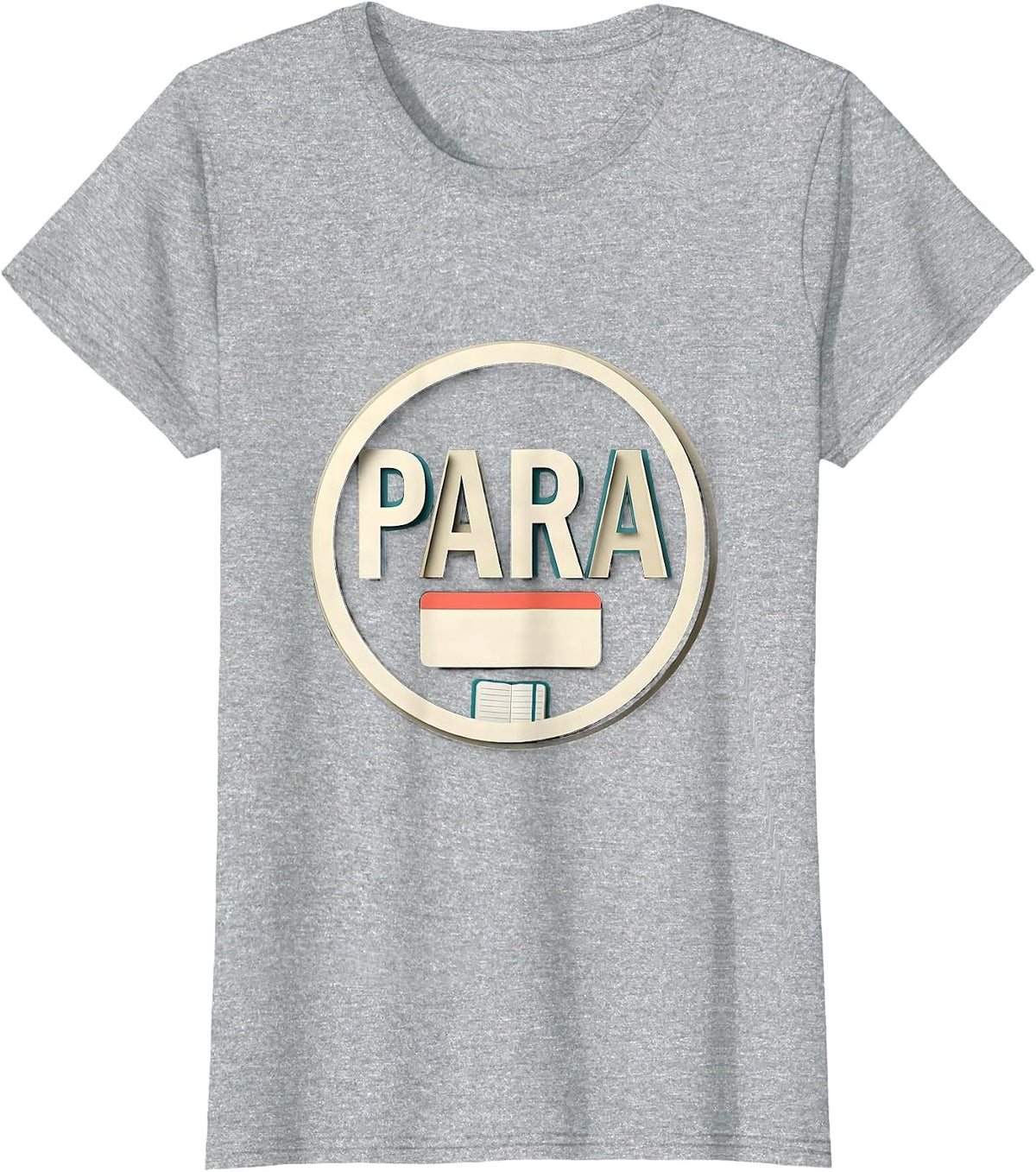 Para Funny Paraprofessional Paraeducator School Support T-Shirt - Heather Grey