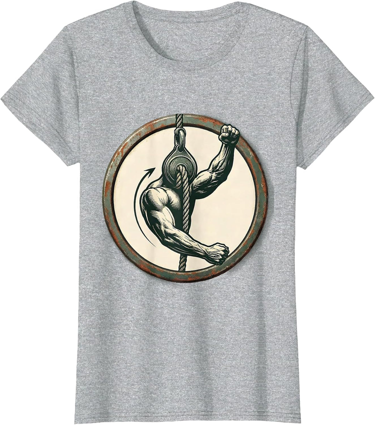 Sealed Therapy Team Vintage Rehab Clinician Appreciation T-Shirt - Heather Grey