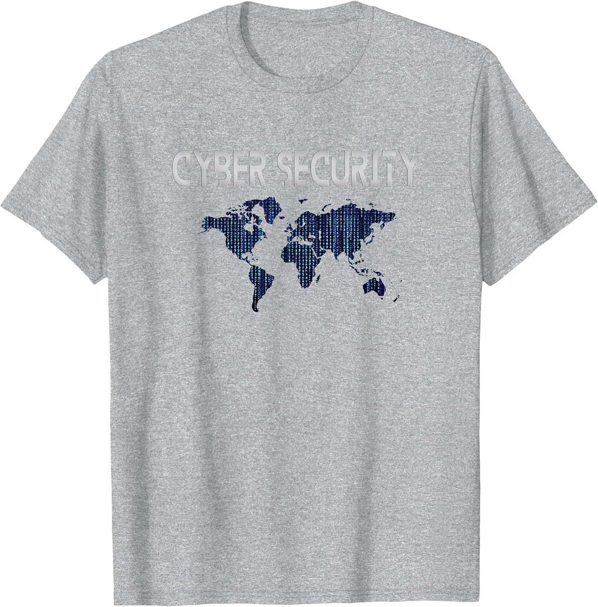 Cyber Security Shirt Security T-Shirt T-Shirt - Heather Grey