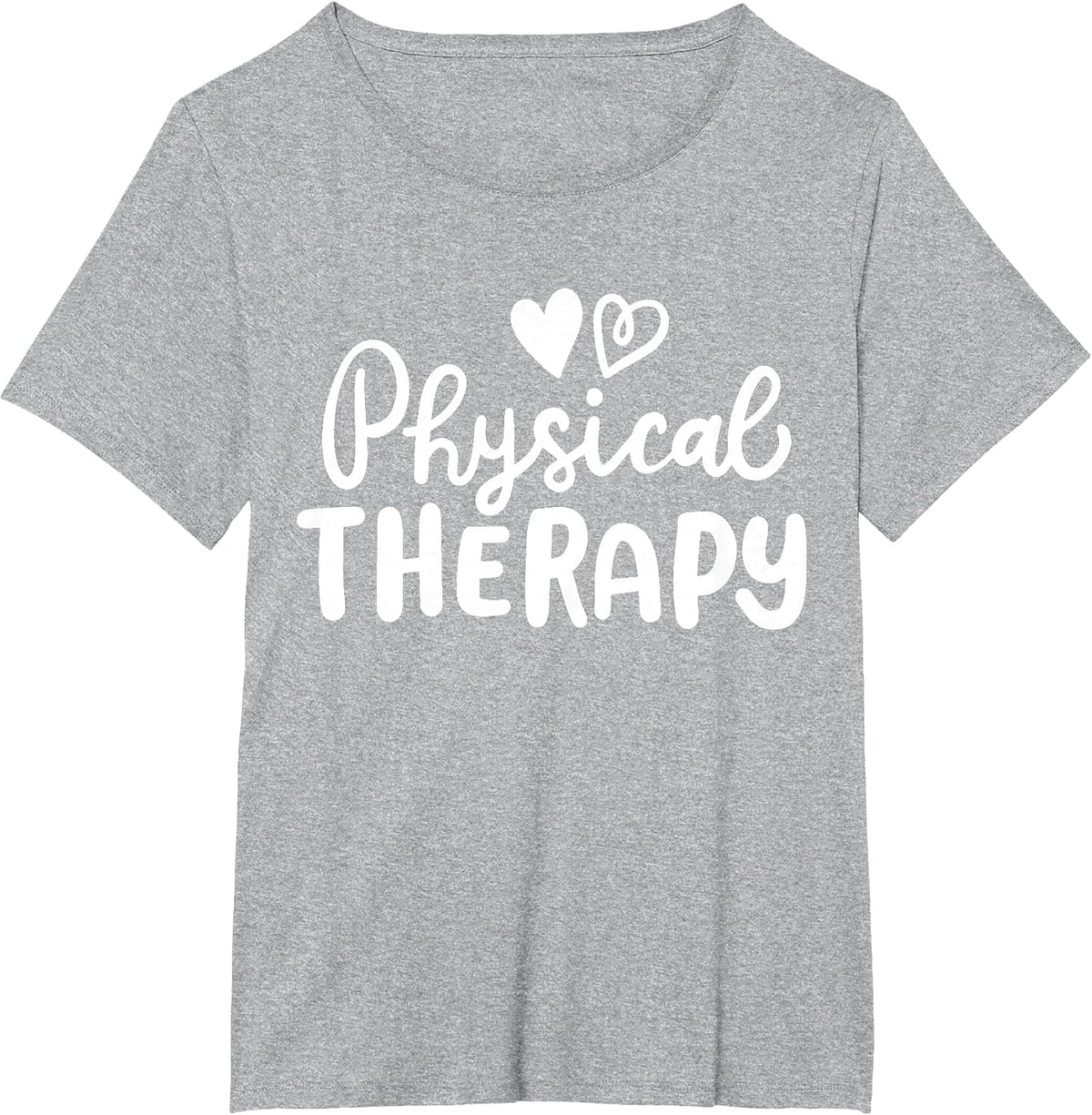 Physical Therapy Therapist PT T-Shirt - Heather Grey