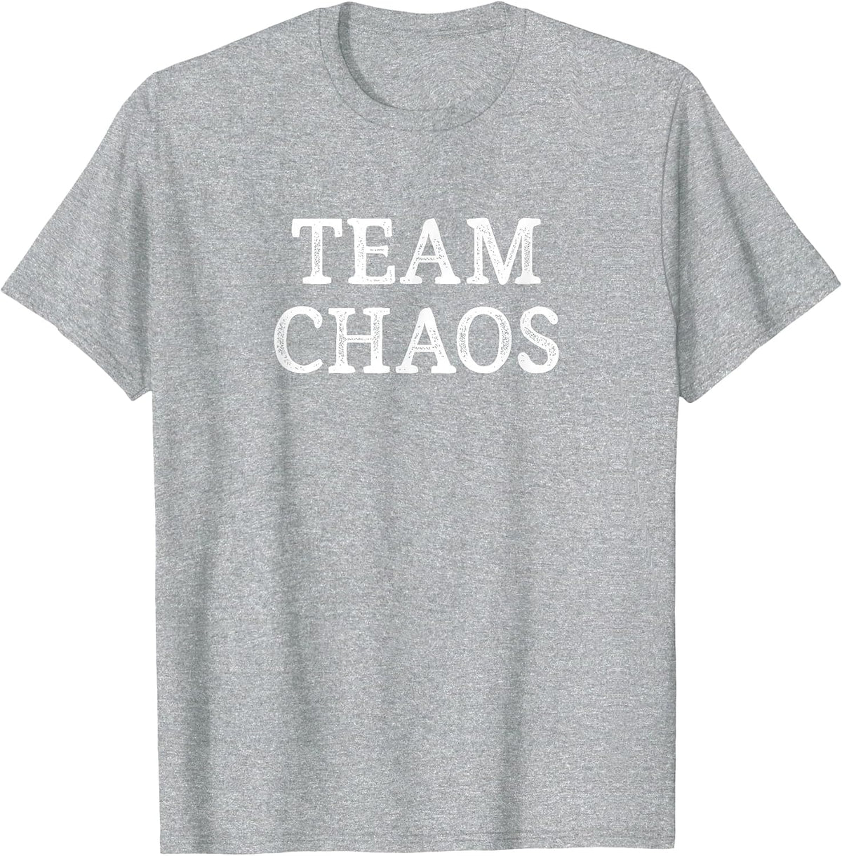 Team Chaos - Vintage Style - T-Shirt - Heather Grey