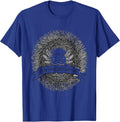 Is The Tinsel Really Necessary Funny Axolotl Ugly Sweater T-Shirt - Royal Blue