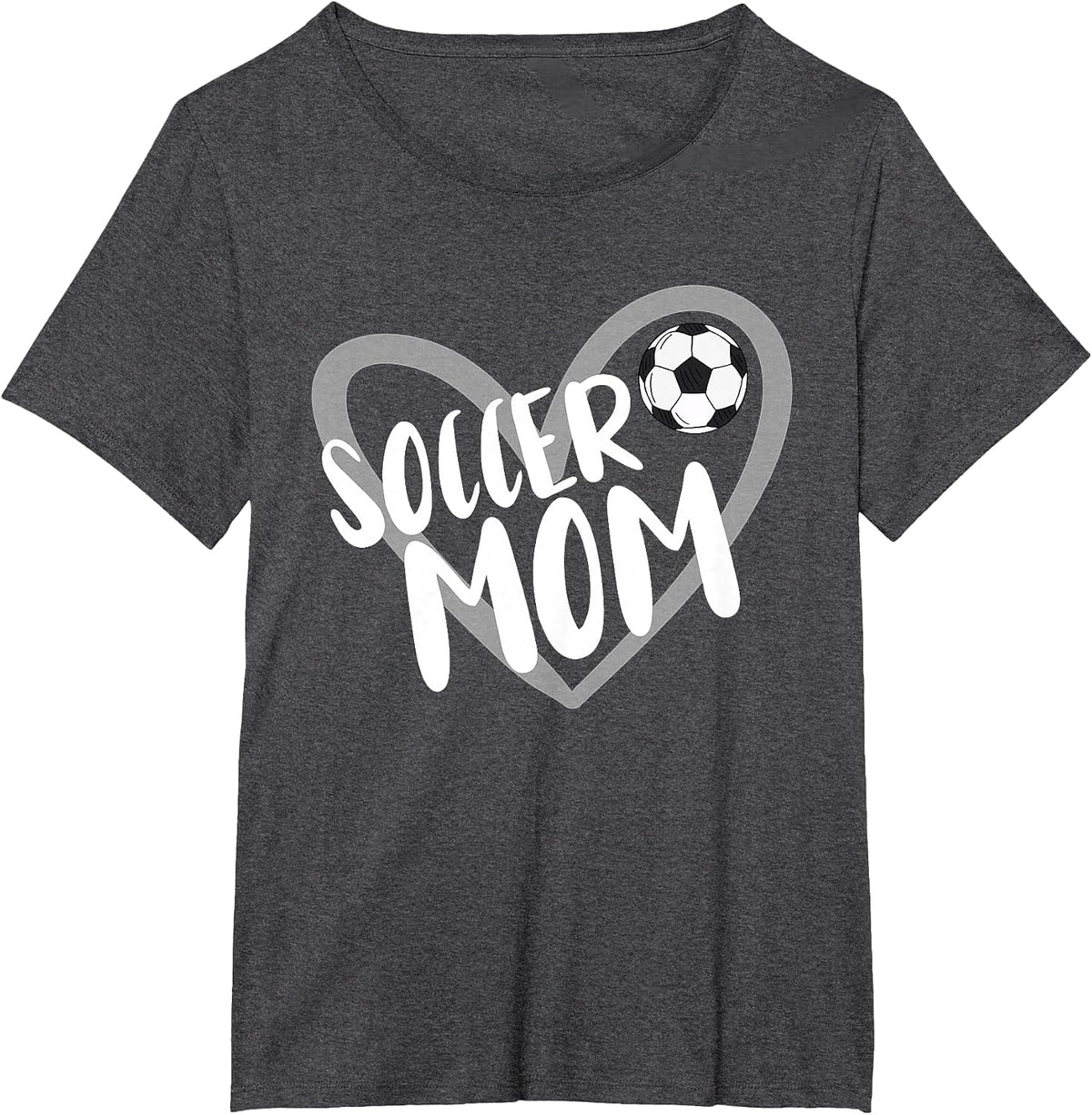 Soccer Mom T-Shirt - Dark Heather Grey