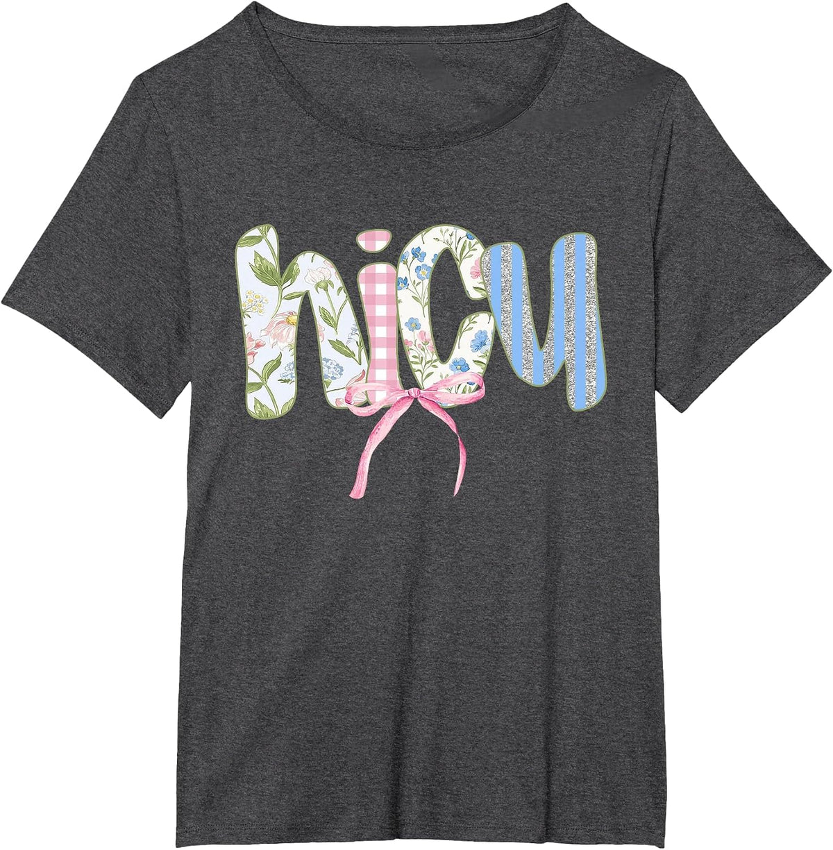 Nursing NICU Neonatal Intensive Care Nurse Practitioner T-Shirt - Dark Heather Grey