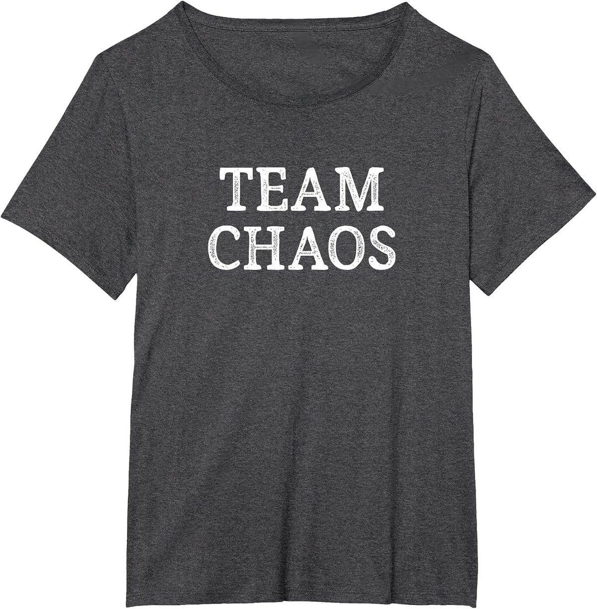 Team Chaos - Vintage Style - T-Shirt - Dark Heather Grey