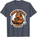 Game Calm Bruh Funny Capybara Gamer Meme Lover T-Shirt - Heather Blue
