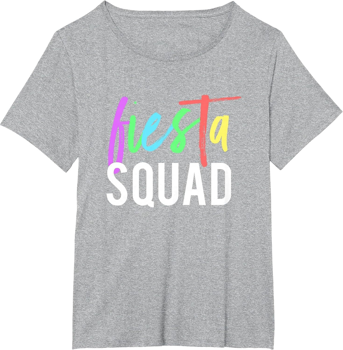 Funny Cinco De Mayo Fiesta Squad Design for Parties T-Shirt - Heather Grey