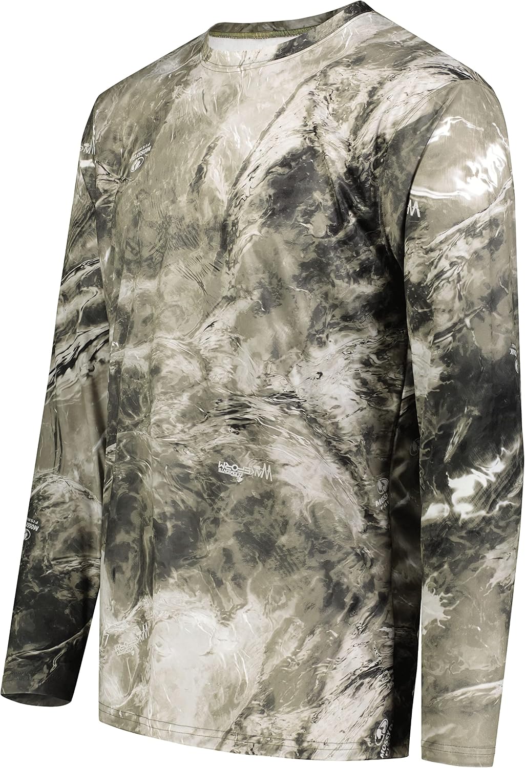 Holloway Men's Mossy Oak Momentum Long Sleeve Tee - Mo Elements Wakeform Gale