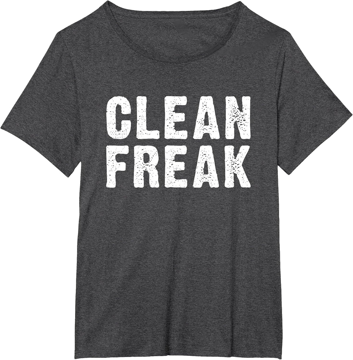 Clean Freak Custodian T-Shirt - Dark Heather Grey