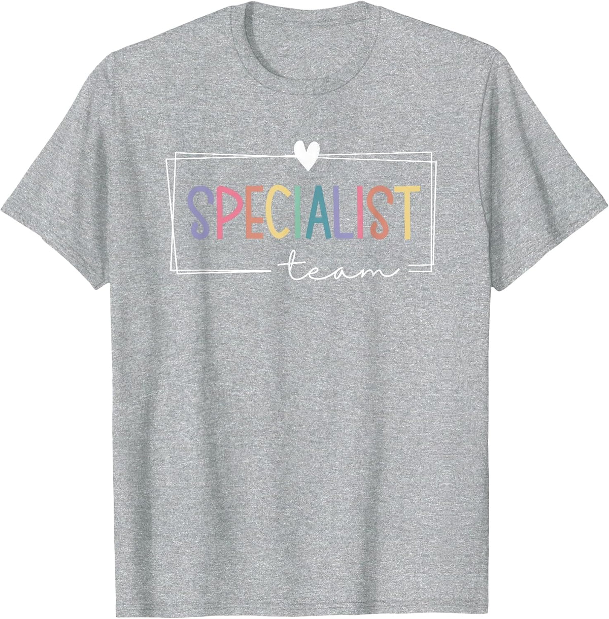Specialist Teacher Team Specials Teacher Squad T-Shirt - Heather Grey