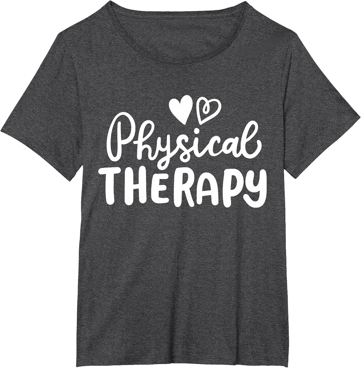 Physical Therapy Therapist PT T-Shirt - Dark Heather Grey