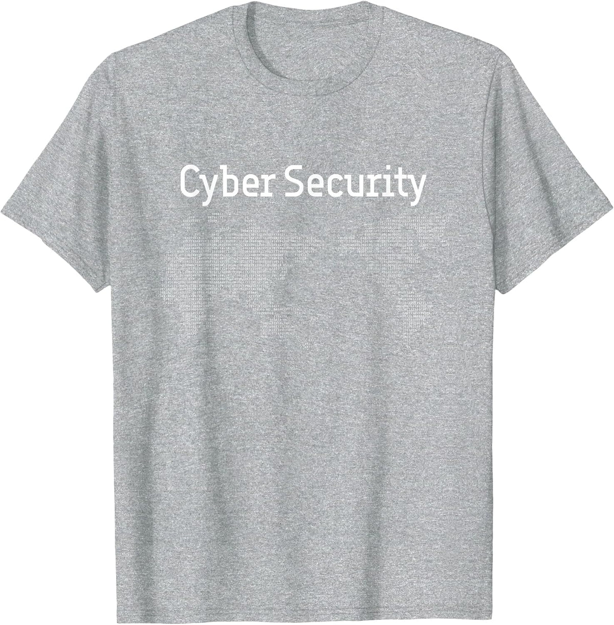 Cyber Security - IT Professional Network Engineer Hacker T-Shirt - Heather Grey