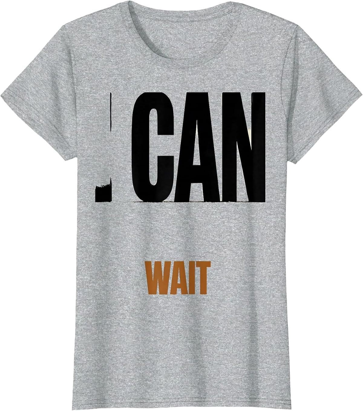 I Can Wait Funny Basset Hound Dog Lover Gift for Dad T-Shirt - Heather Grey