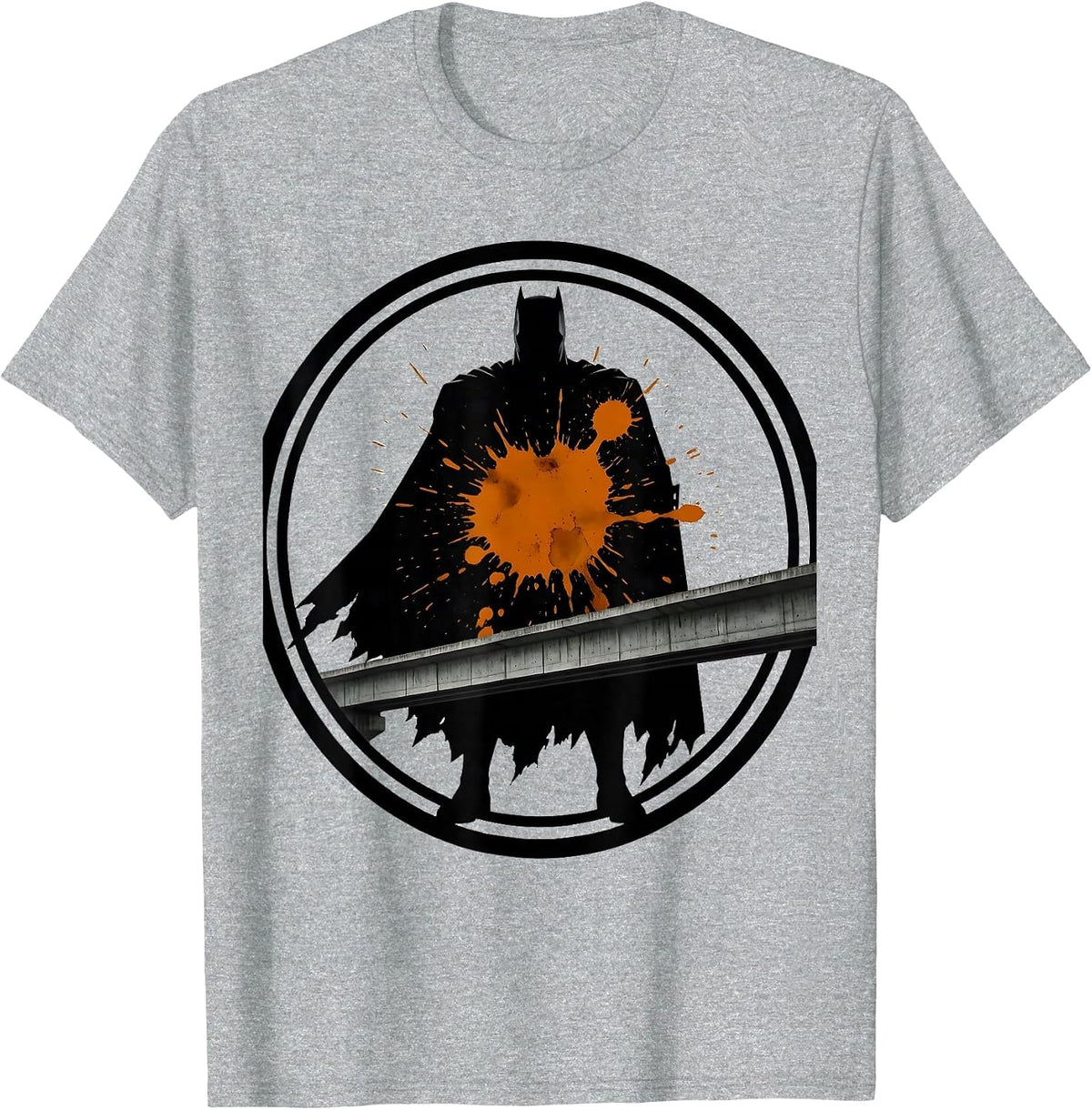 Men's Chaos Coordinator Parent Superhero Graphic T-Shirt - Heather Grey