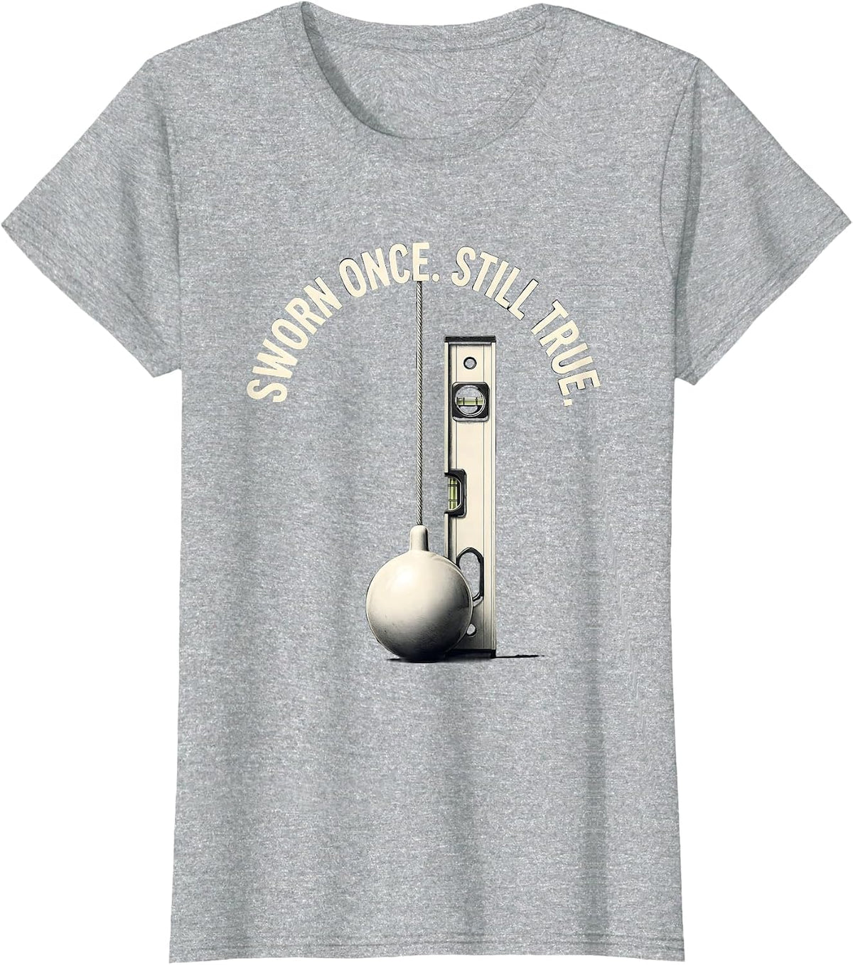 Sworn Once Still True Masonic Freemason Fraternal Pride T-Shirt - Heather Grey