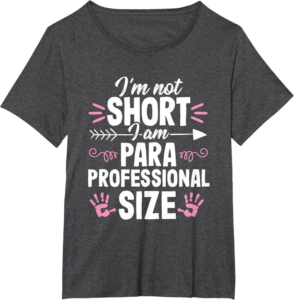 Paraprofessional Funny Appreciation Teaching Assistant T-Shirt - Dark Heather Grey