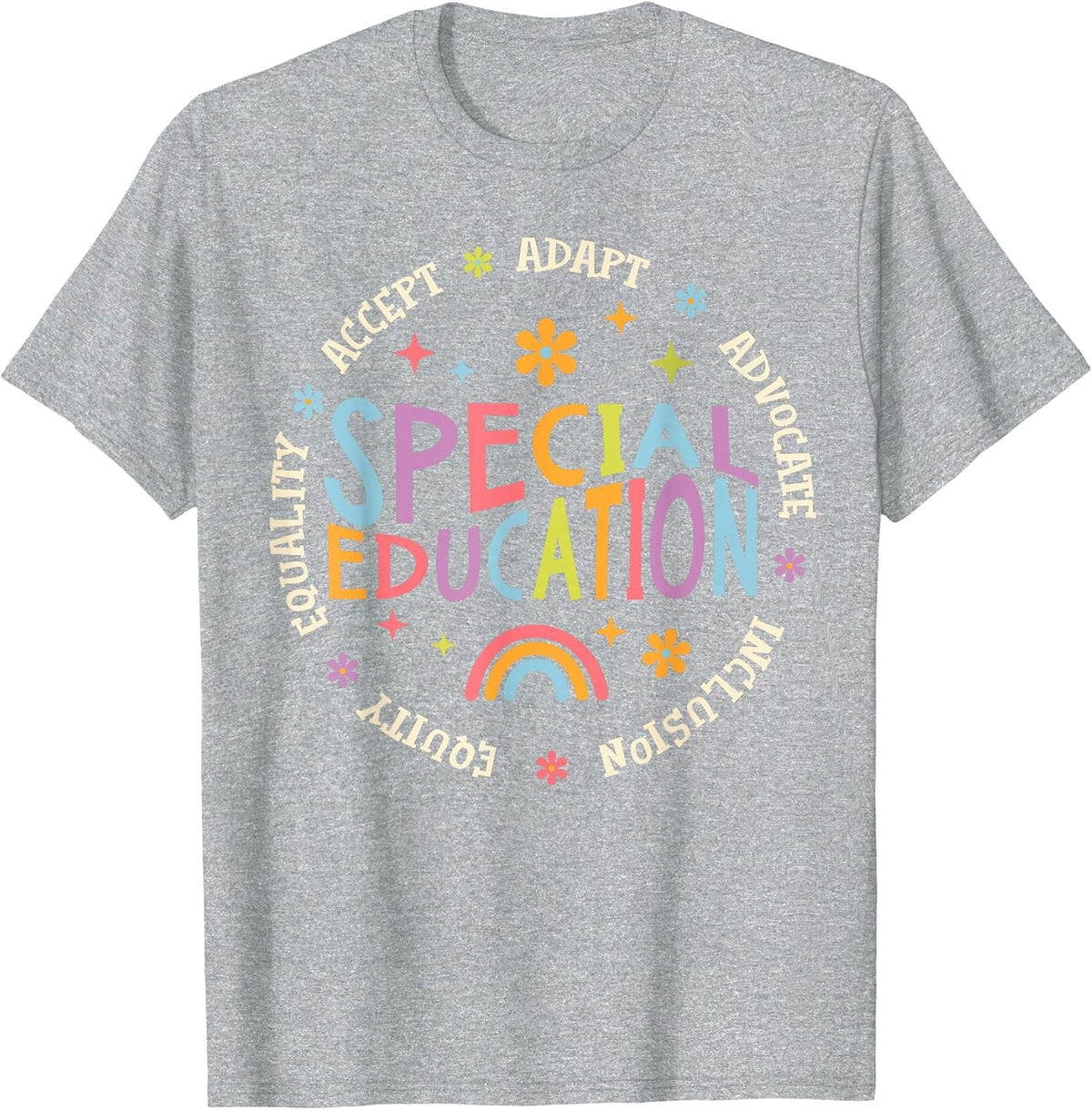 Special Education Teacher Autism Awareness for Men Women T-Shirt - Heather Grey