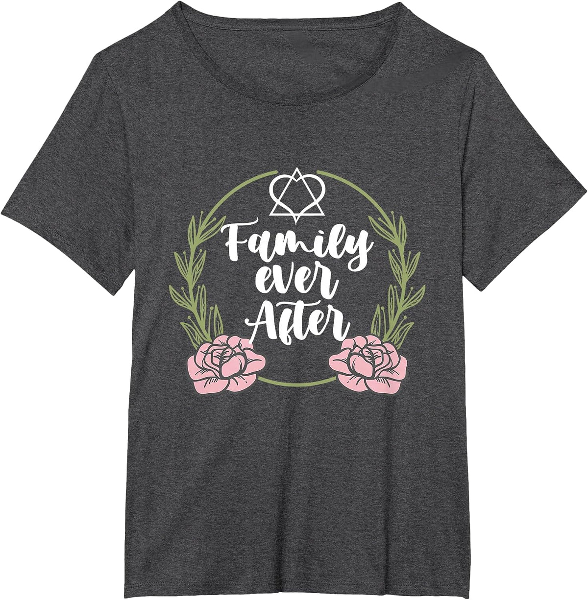 Adoption Announcement Day Proud Family T-Shirt - Dark Heather Grey