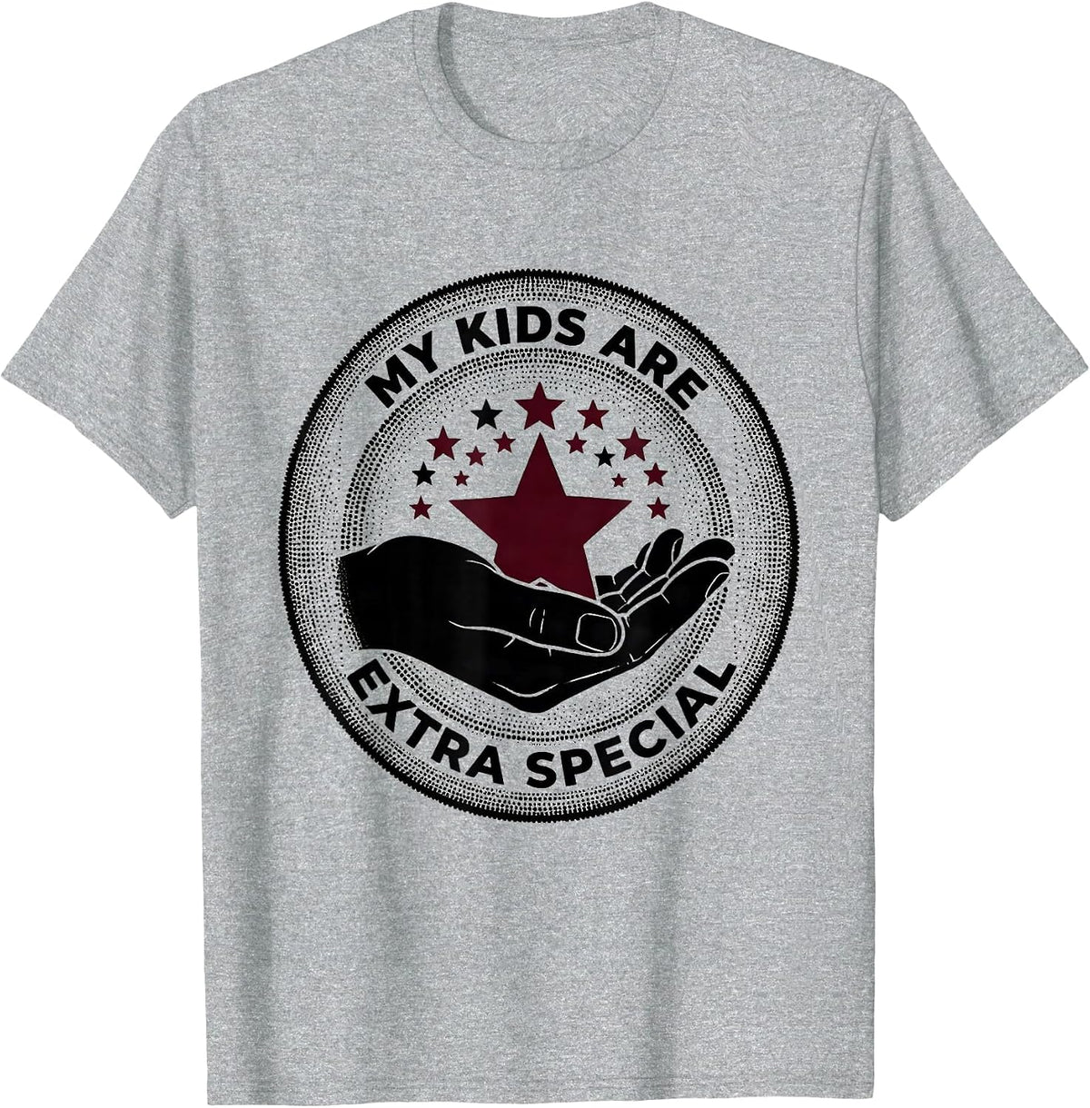 Men's My Kids Are Extra Special Education Teacher Design T-Shirt - Heather Grey