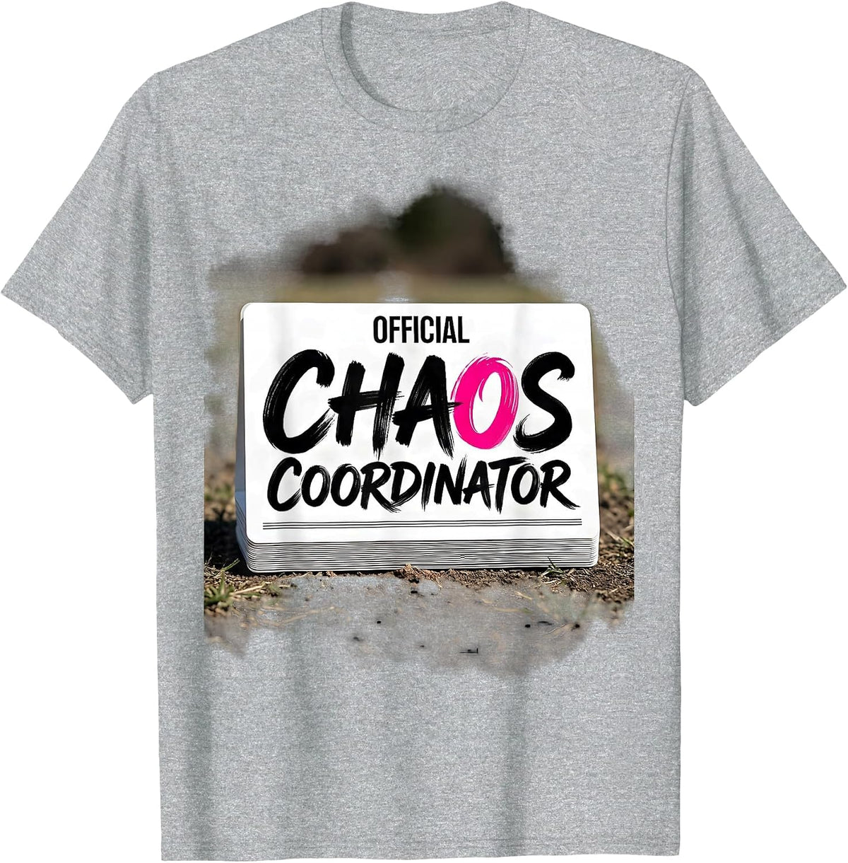 Men's Official Chaos Coordinator Funny Girls Night Matching Party T-Shirt - Heather Grey