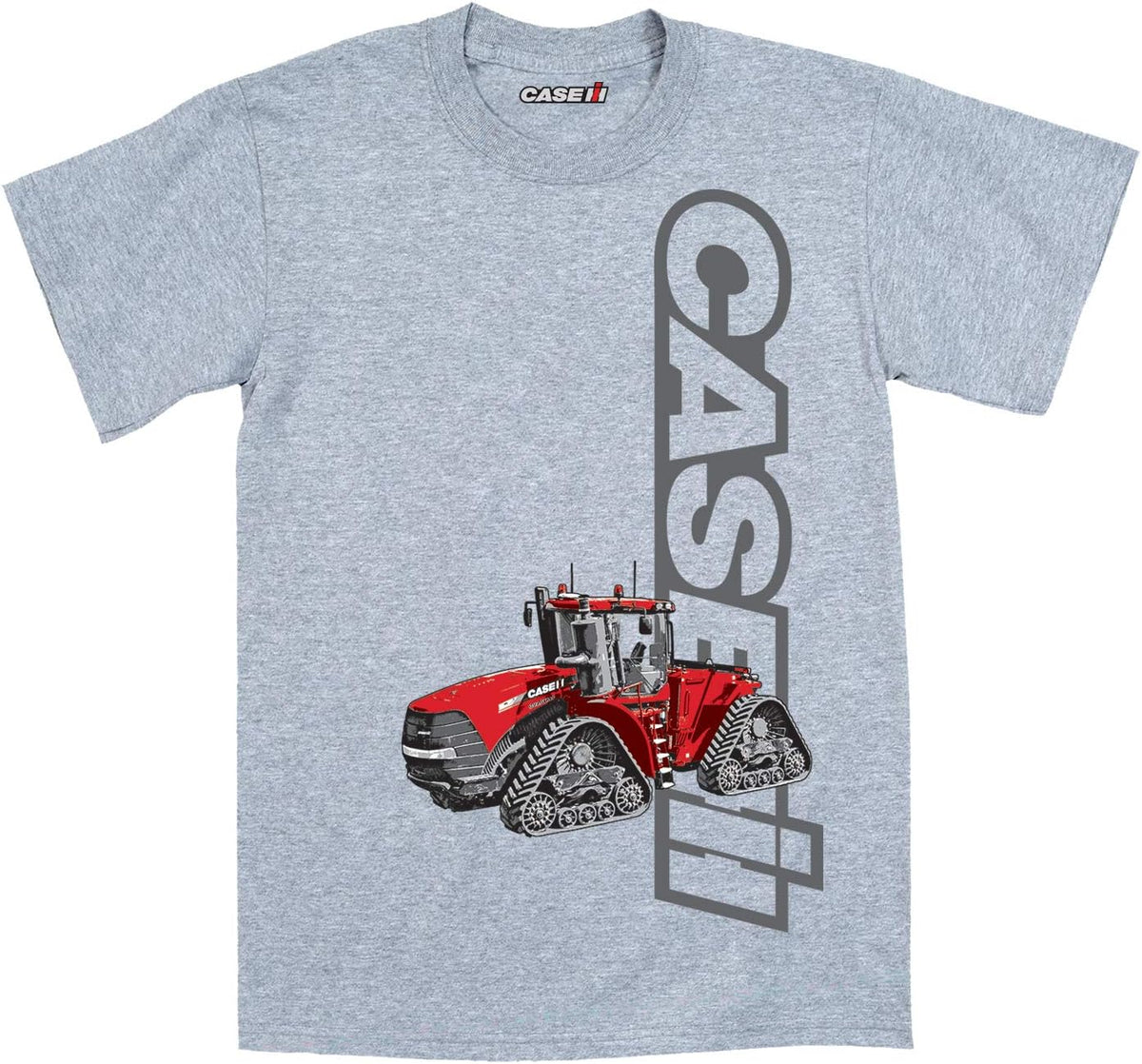 International Harvester - Case IH Steiger Quadtrac - Men's Short Sleeve Graphic T-Shirt - Athletic Heather
