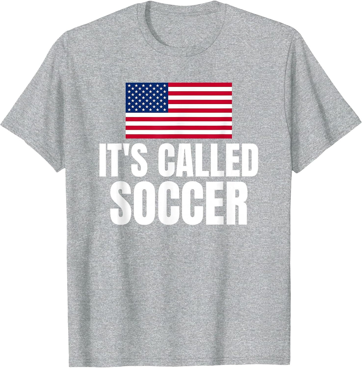 It's Called Soccer T-Shirt - Heather Grey