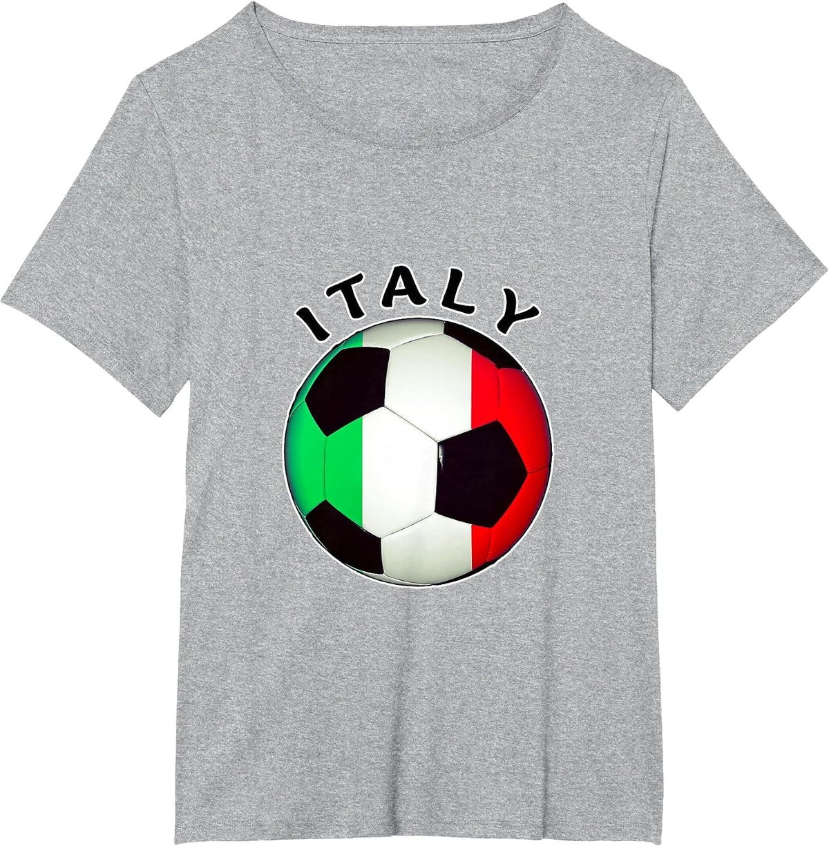 Italian Soccer Apparel De Futbol Italiano T-Shirt - Heather Grey
