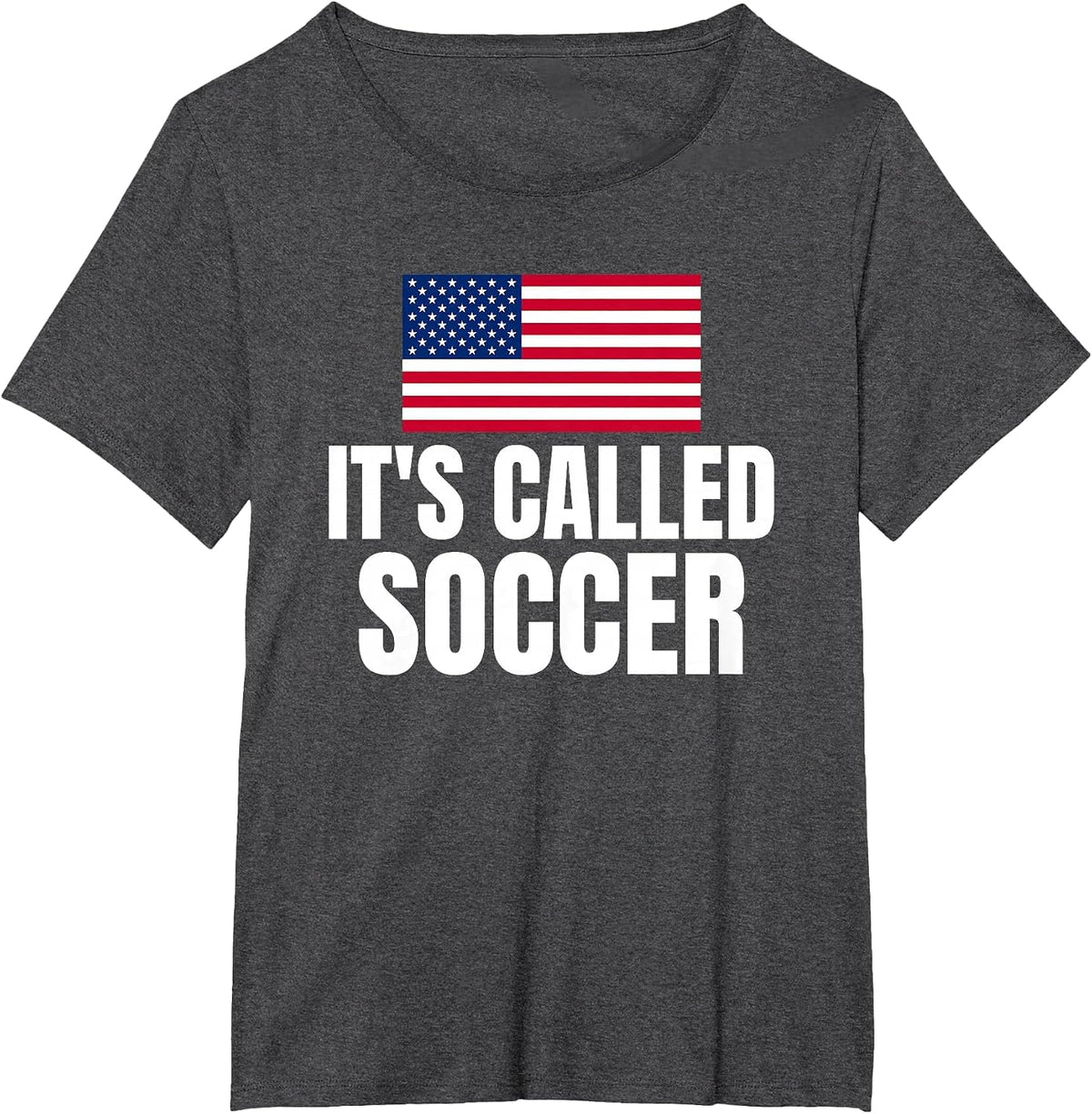 It's Called Soccer T-Shirt - Dark Heather Grey