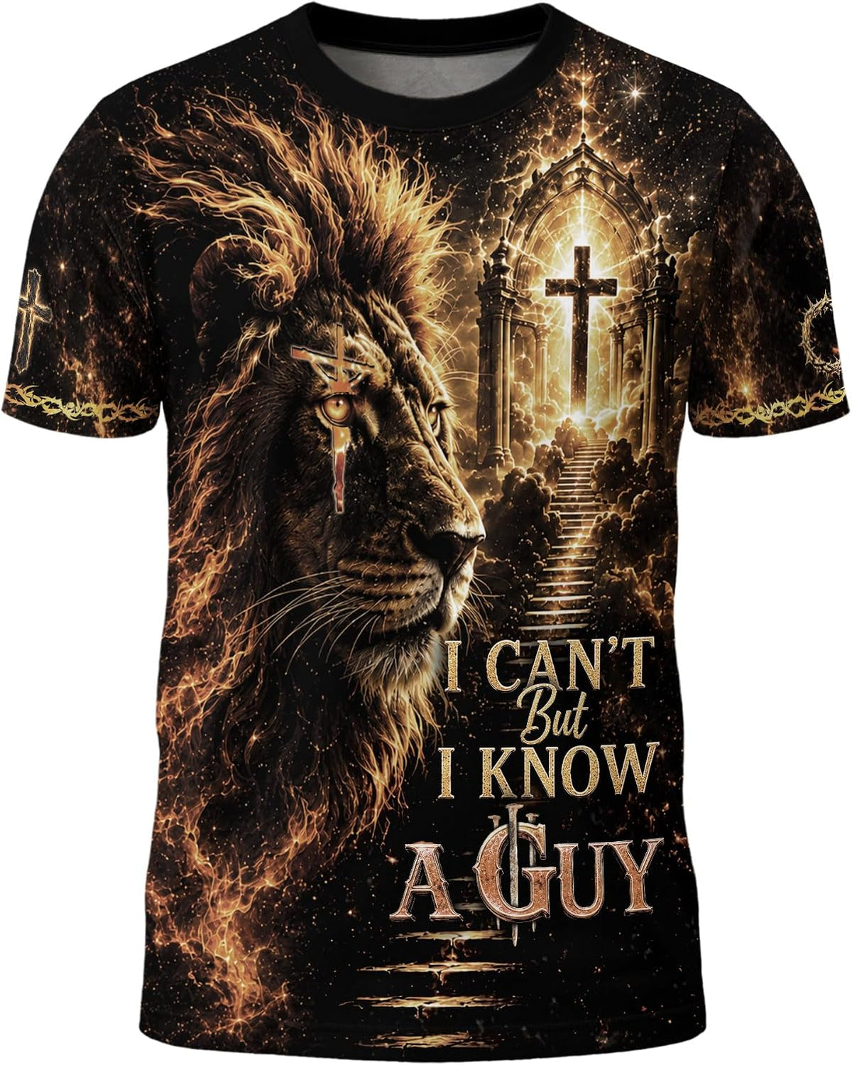 Faith Over Fear TShirts, Christian Shirts For Men - Ds12
