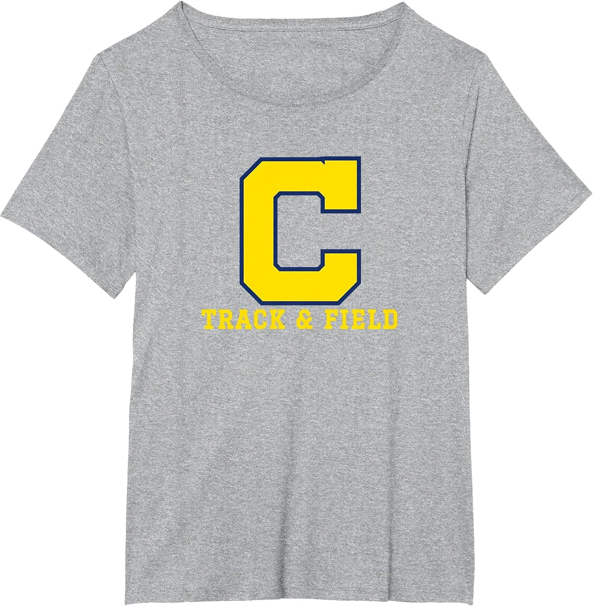 Copley High School Indians Track & Field T-Shirt - Heather Grey