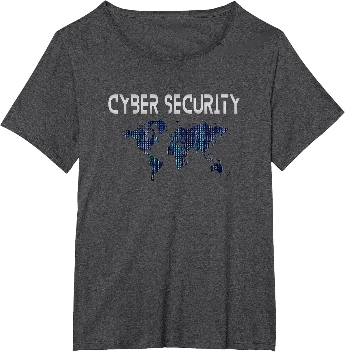 Cyber Security Shirt Security T-Shirt T-Shirt - Dark Heather Grey