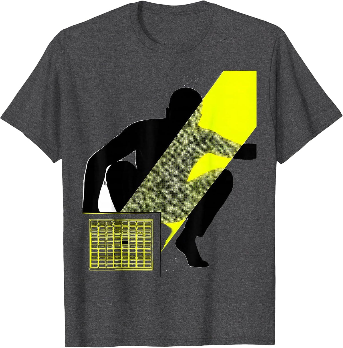 Men's Support Squad Paraprofessional Teacher Appreciation T-Shirt - Dark Heather Grey