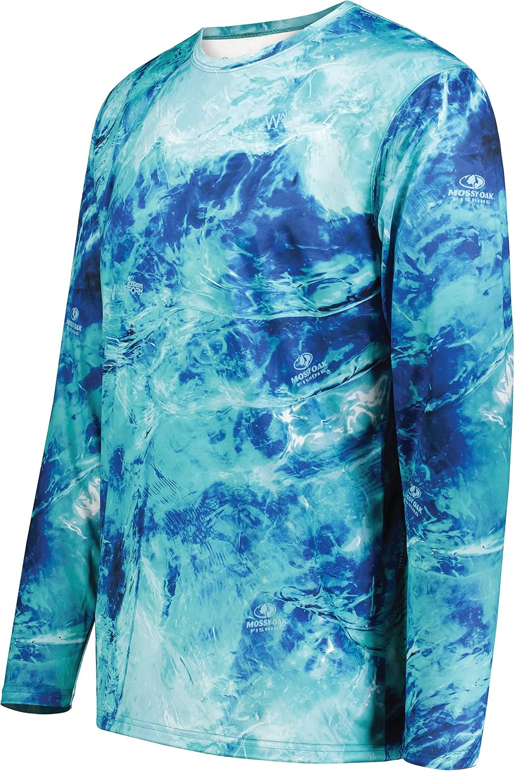 Holloway Men's Mossy Oak Momentum Long Sleeve Tee - Mo Elements Wakeform Equator