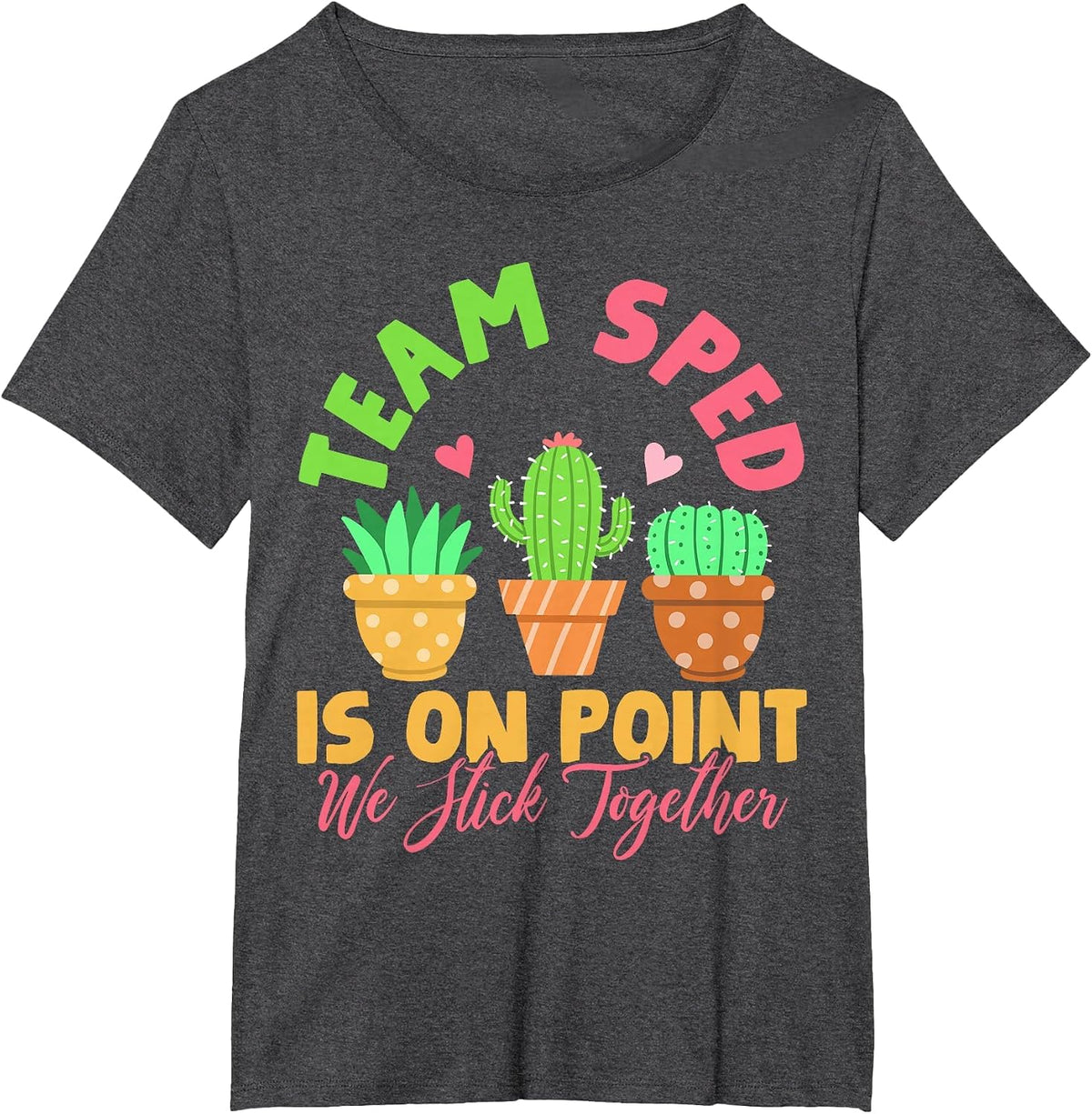 SPED Special Education Teacher Student T-Shirt - Dark Heather Grey
