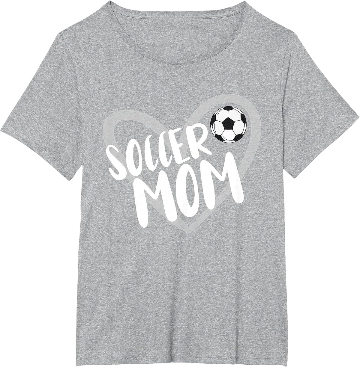 Soccer Mom T-Shirt - Heather Grey