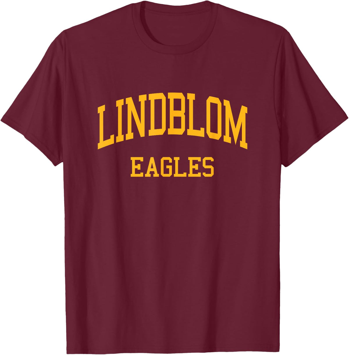 Lindblom High School HS Chicago IL Retro Sports T-Shirt - Burgundy