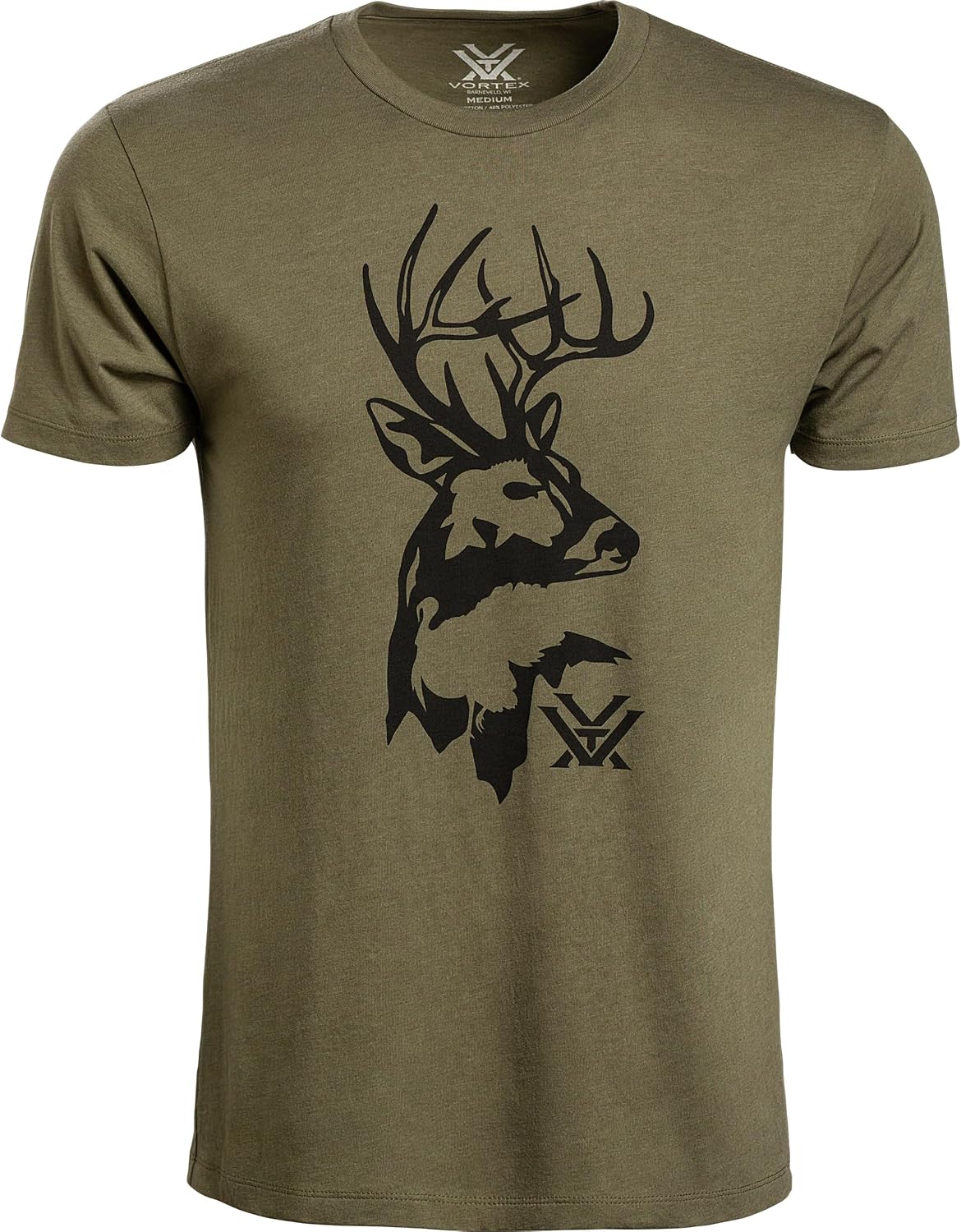 Vortex Men's Wild Reveal Short Sleeve T-Shirts - Military Heather