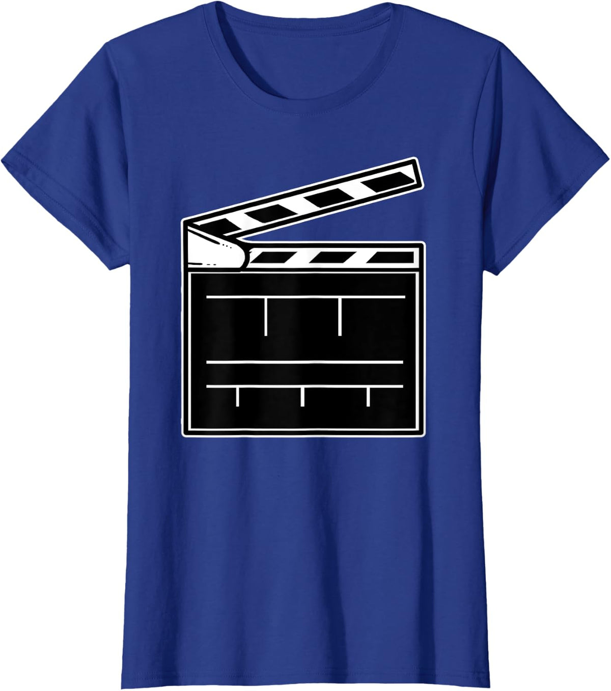 Theater Director Film Making Clapper Board T-Shirt - Royal Blue