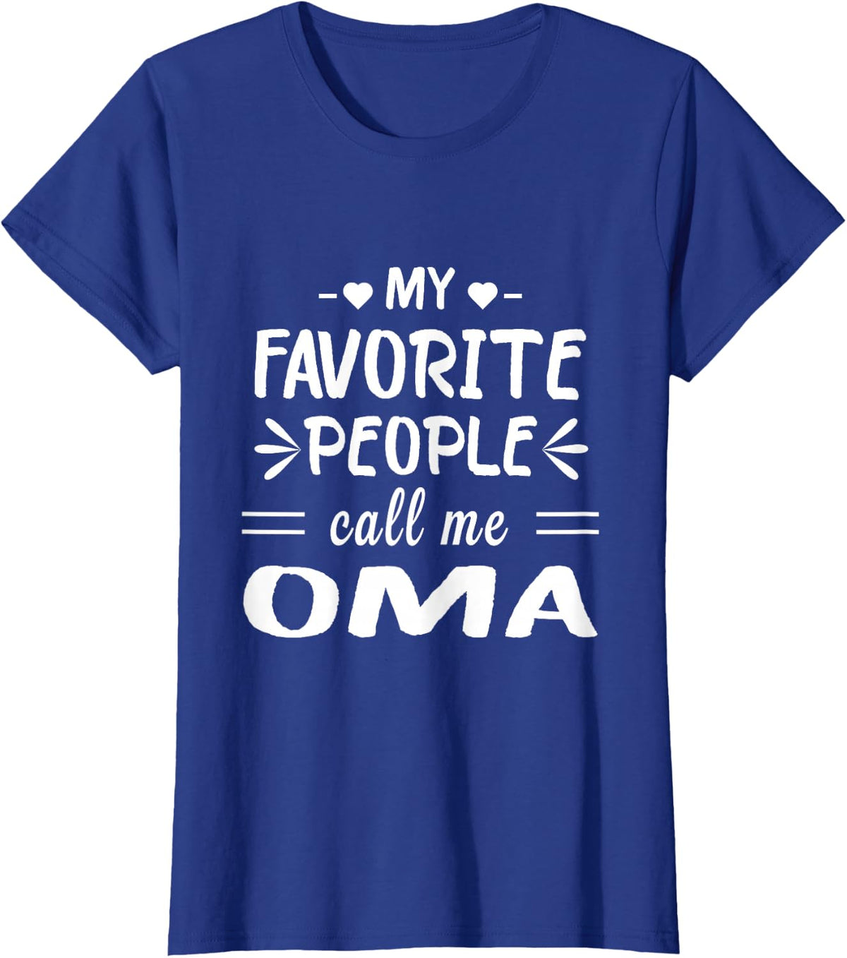 My Favourite People Call Me Grandma T-Shirt - Royal Blue