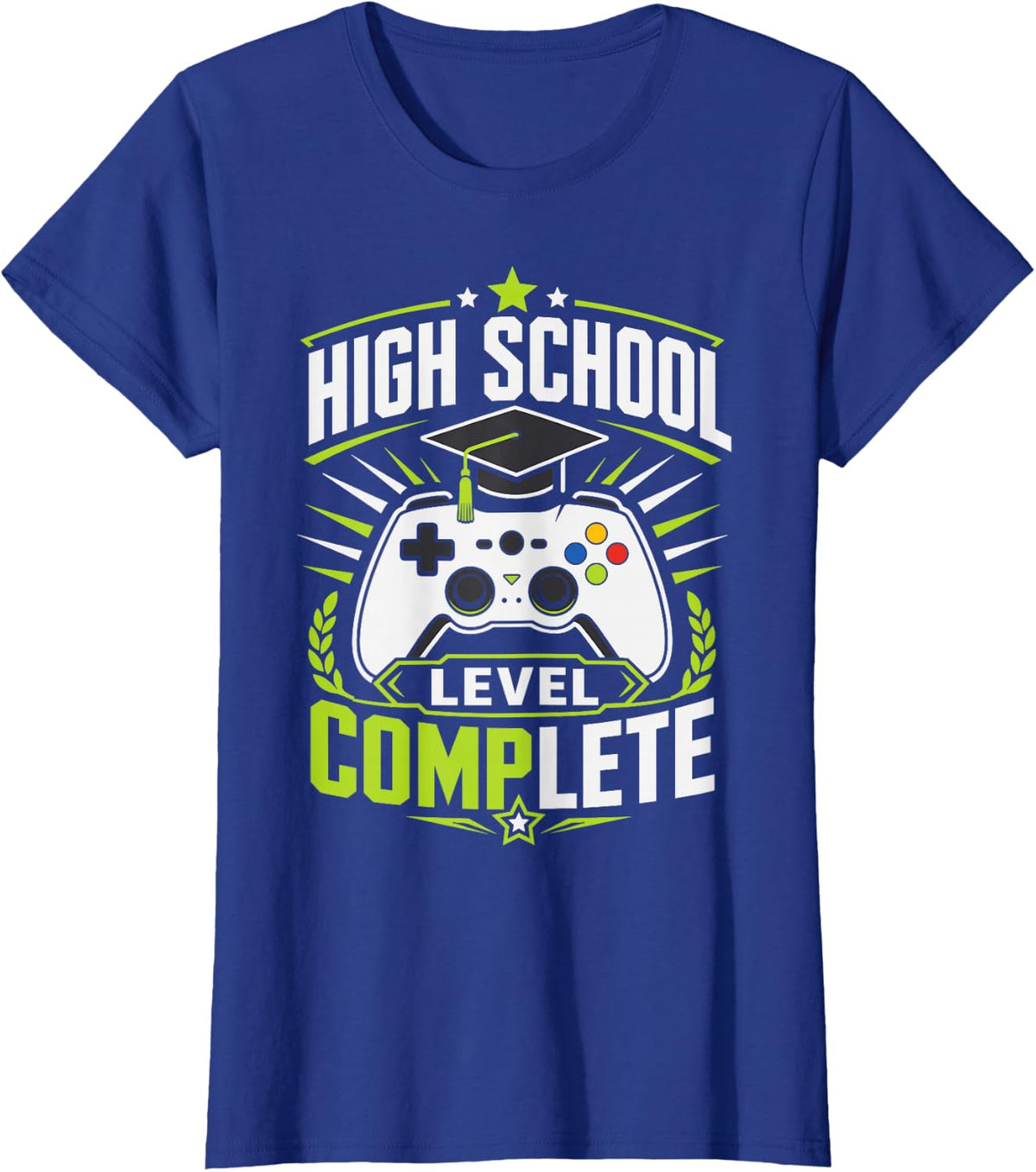 High School Level Complete T-Shirt - Royal Blue