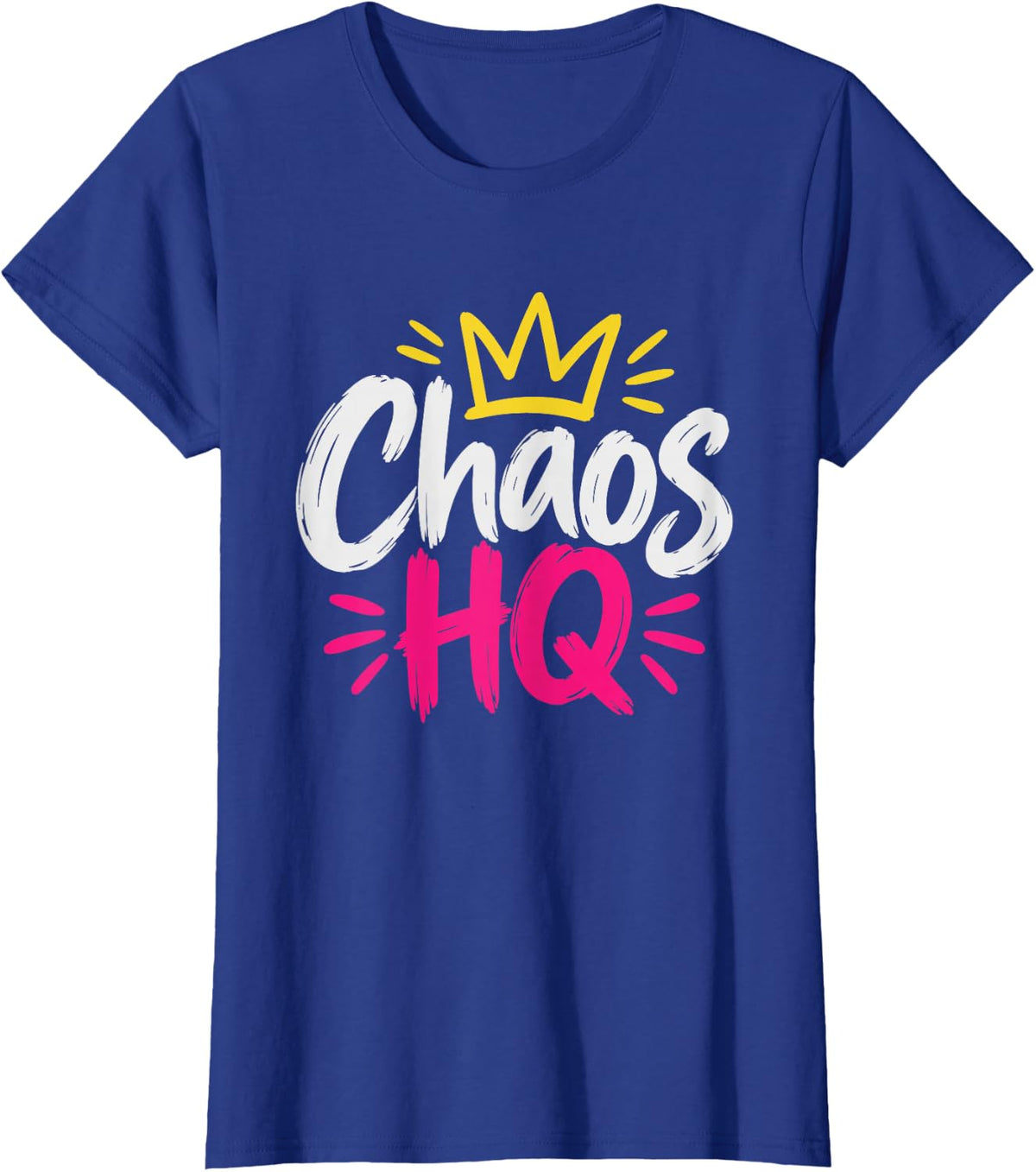Chaos Coordinator Headquarters Running Operations Since T-Shirt - Royal Blue