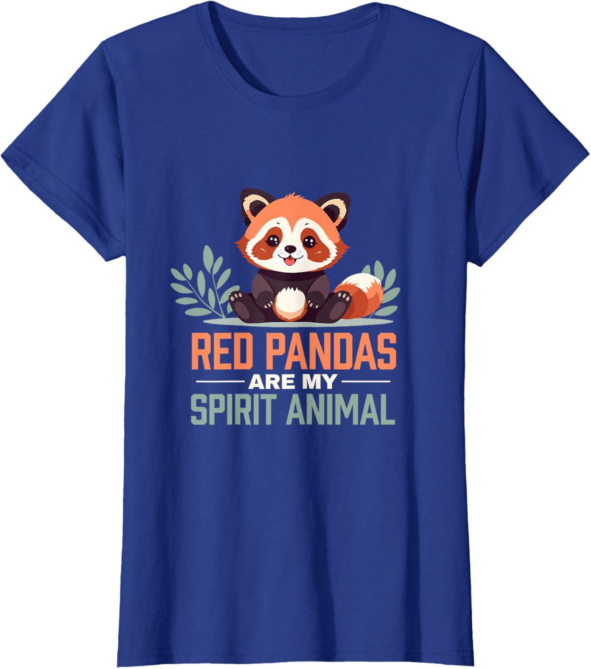 Retro Vintage Red Panda Lover Red Pandas Animal T-Shirt - Royal Blue