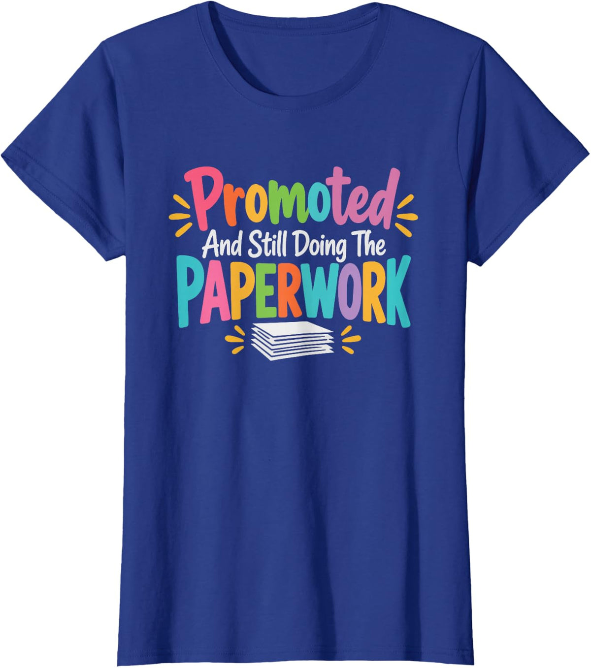 Special Education Teacher Promotion SPED IEP Team T-Shirt - Royal Blue