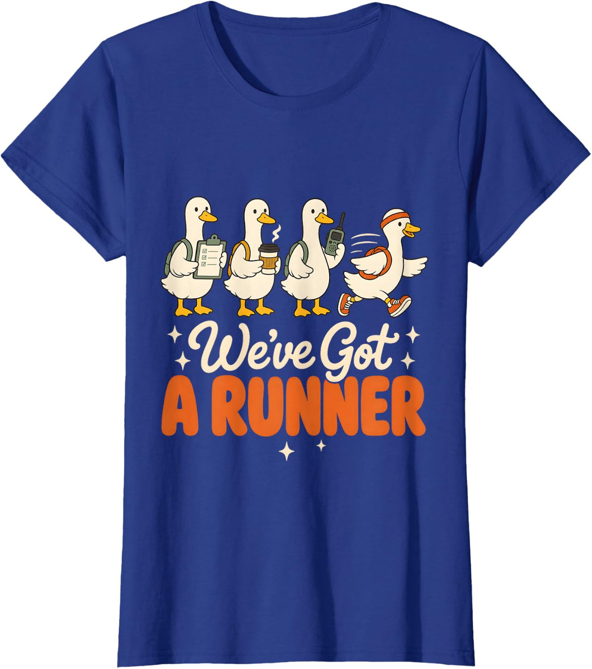 Sped para Self Contained Teacher Paraeducator RBT Runner T-Shirt - Royal Blue