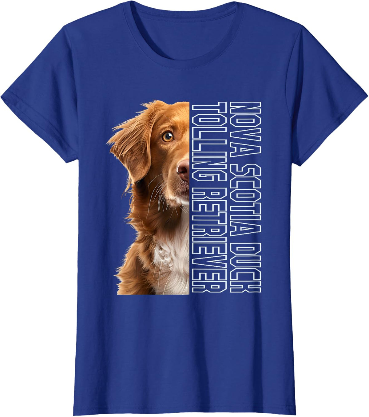 Nova Scotia Duck Tolling Retriever T-Shirt - Royal Blue