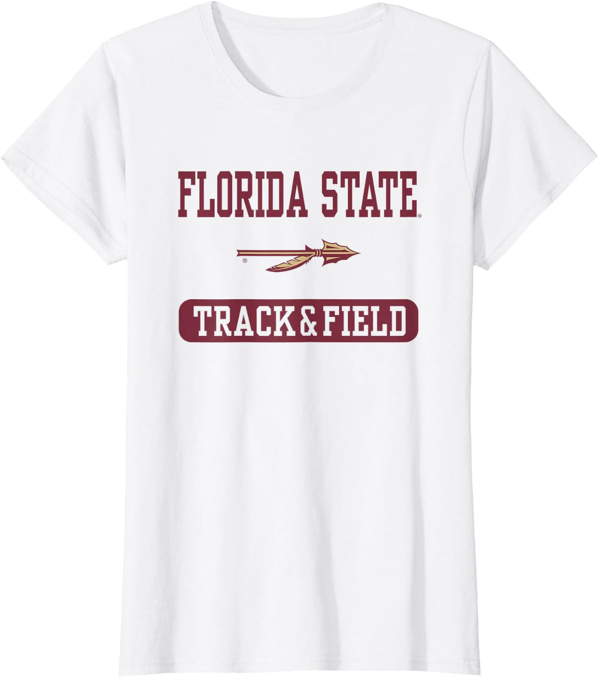 Florida State Seminoles Track & Field Logo T-Shirt - White